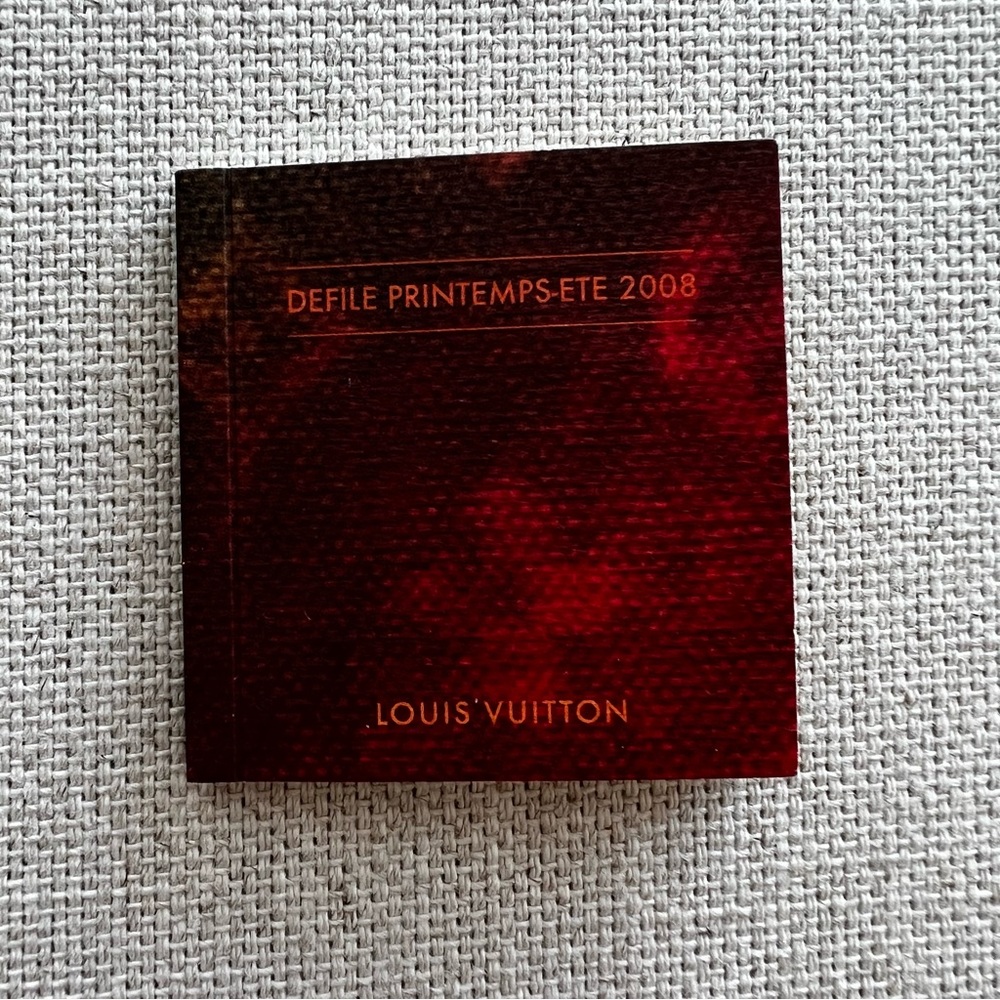 LOUIS VUITTON Defile Printemps 2008 Booklet